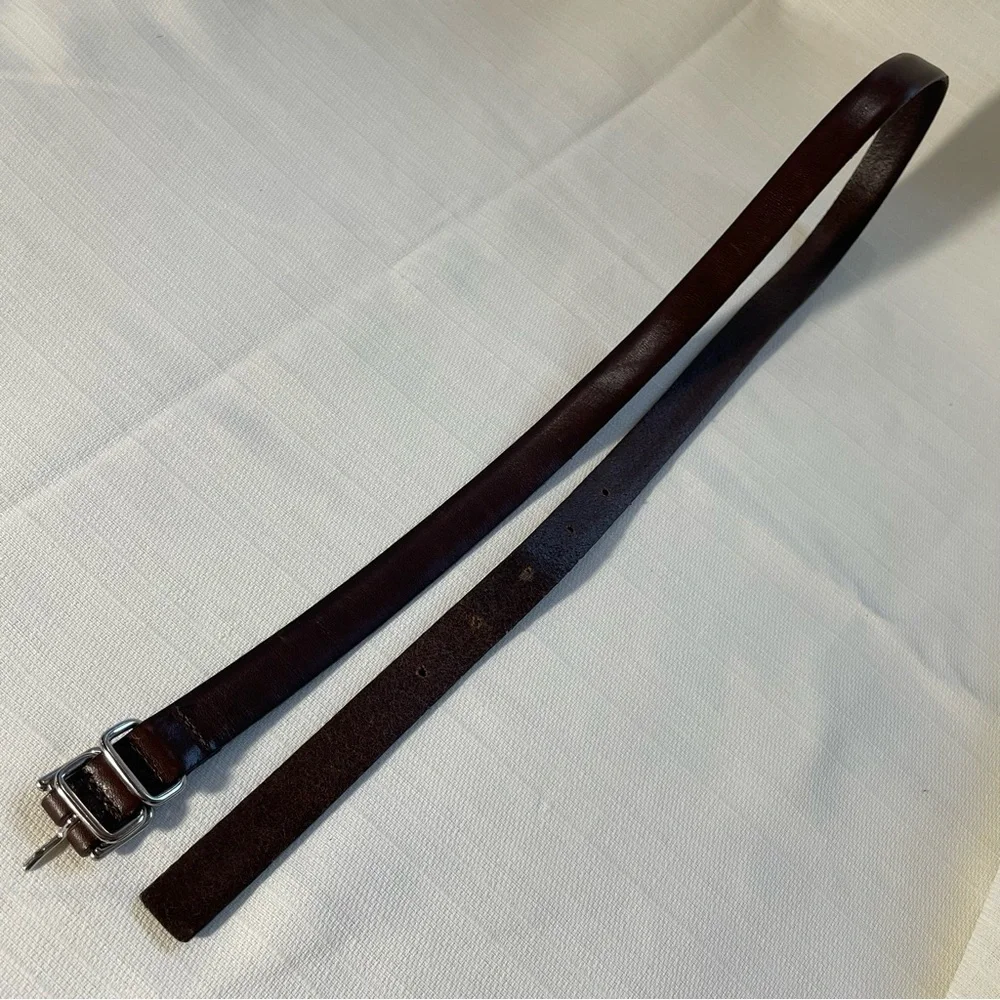 J Crew Double Loop Leather Belt‎